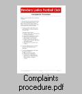 Newbury Ladies Complaints Procedure